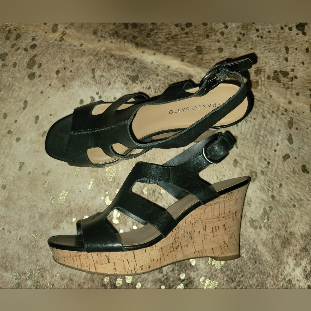 Franco Sarto Wedge Sandles -  Size 9.5